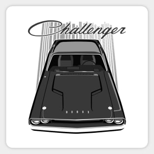 Challenger 70 - Black Sticker